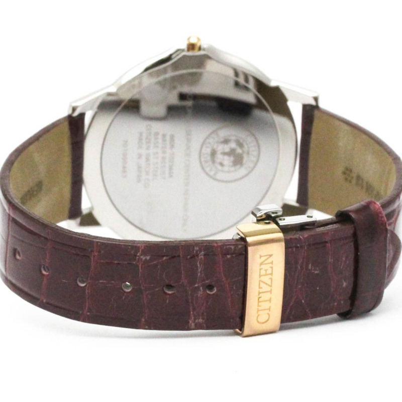 西鐵城光動能太陽能男士腕錶 AR5026-05A 薄荷綠-4