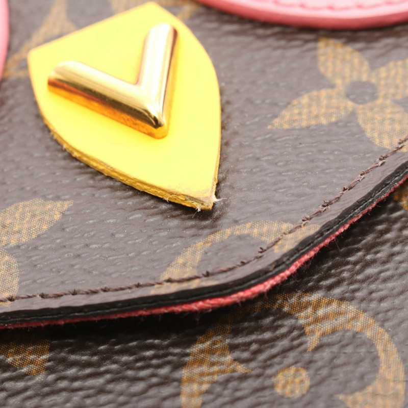 路易威登 Pochette Felicie Happy Bird 單肩包，PVC 塗層帆布和皮革，Monogram 圖案，女士款，棕色/多色，M62426-8