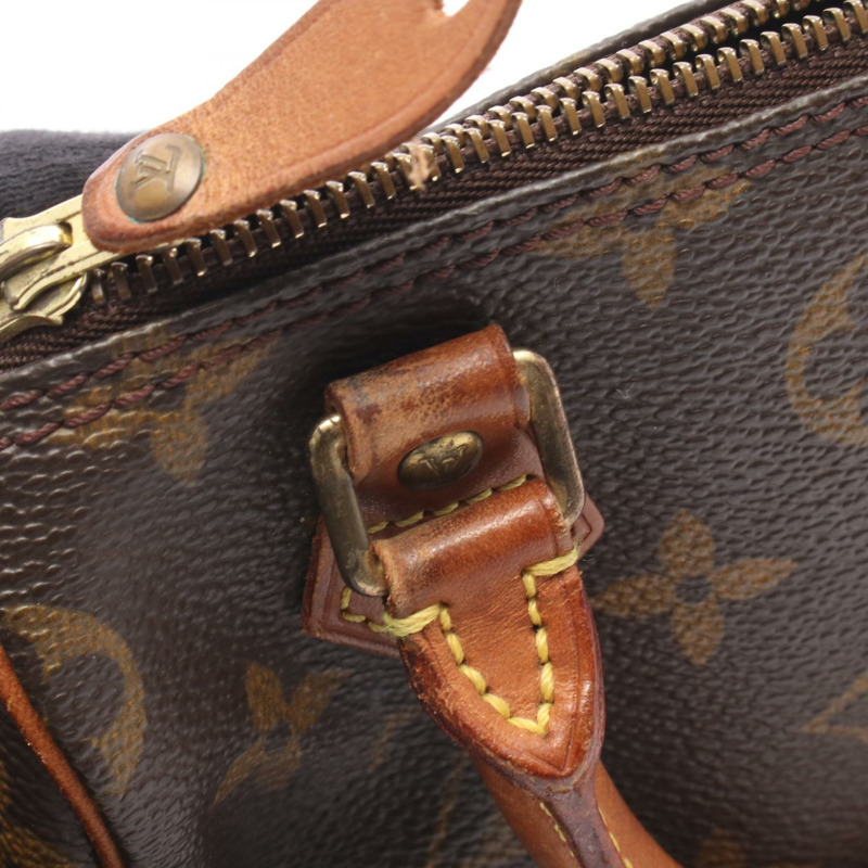 路易威登迷你 Speedy 單肩手提包 M41534 Monogram 帆布皮革二手-10