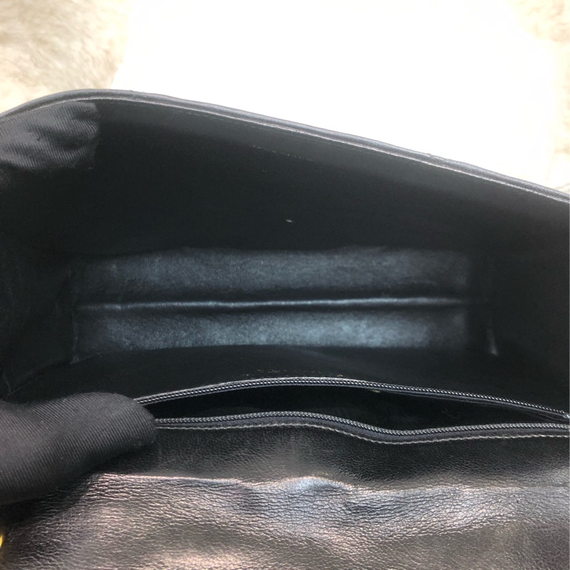 Chanel 中古紅黑菱格索繩單肩包 XC034-19