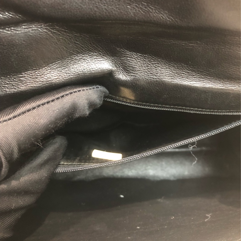 Chanel 中古紅黑菱格索繩單肩包 XC034-21