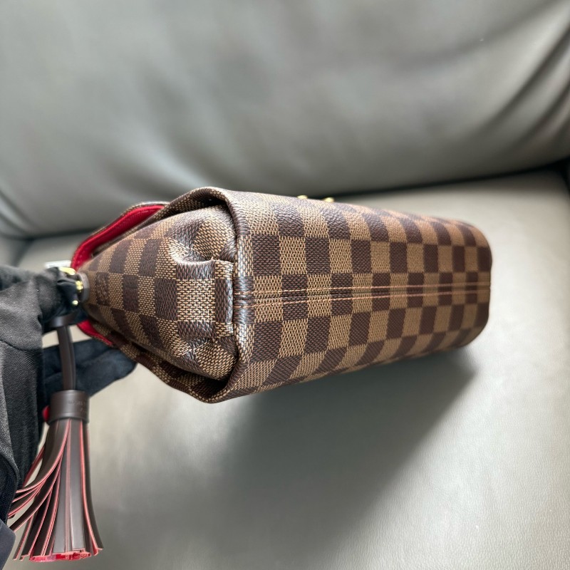 Lv 路易威登 Croisette棋盤格流蘇郵差包-4