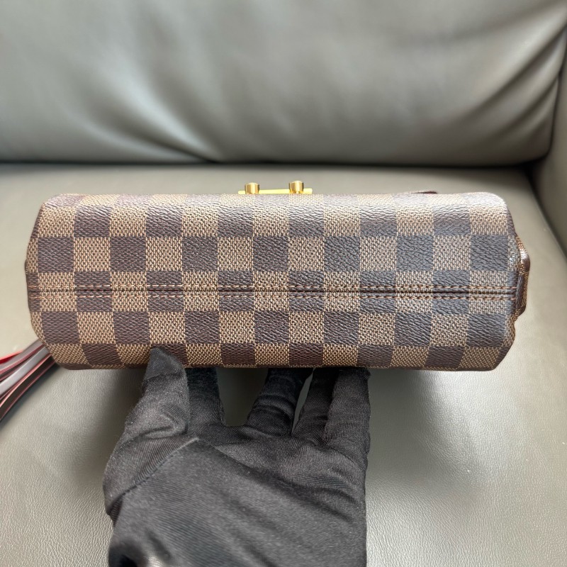 Lv 路易威登 Croisette棋盤格流蘇郵差包-6