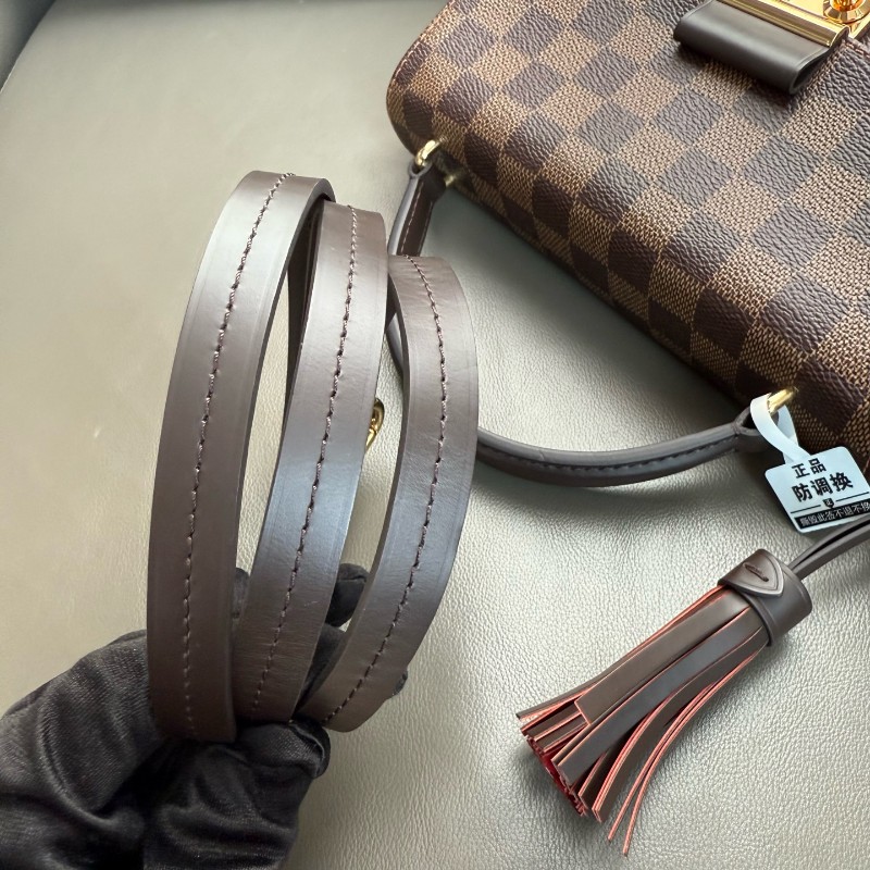 Lv 路易威登 Croisette棋盤格流蘇郵差包-8