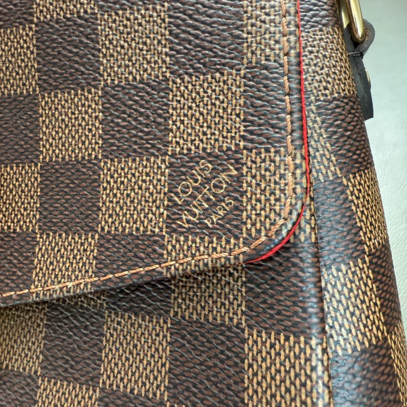 Lv 路易威登 Croisette棋盤格流蘇郵差包-16