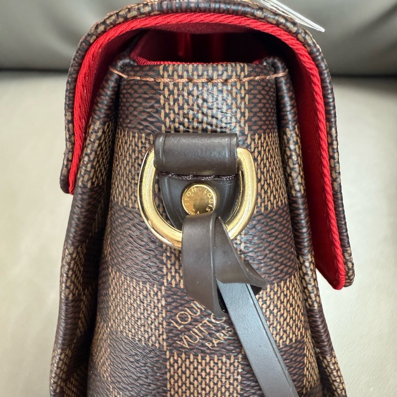 Lv 路易威登 Croisette棋盤格流蘇郵差包-18