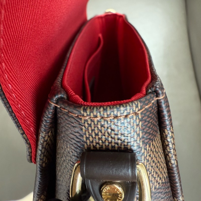 Lv 路易威登 Croisette棋盤格流蘇郵差包-21