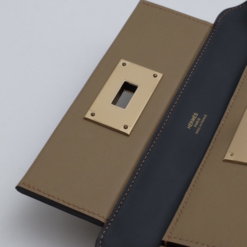 HERMES Mini 24/24 - 馬爾法米拚霧霾灰香檳金 W-4