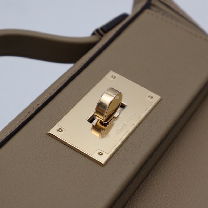 HERMES Mini 24/24 - 馬爾法米拚霧霾灰香檳金 W-5