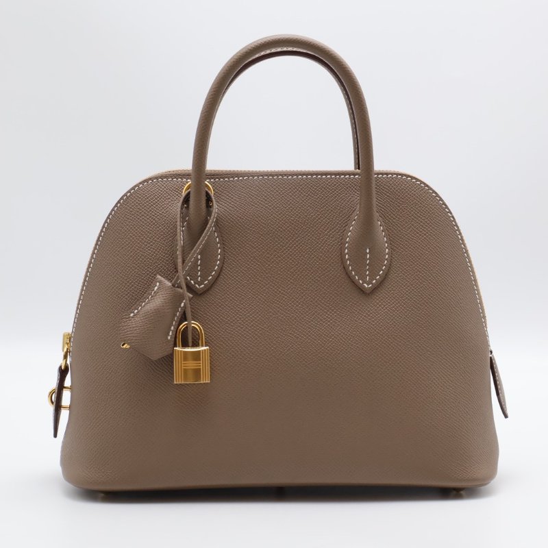 HERMES Bolide 25 - 灰金 W-0