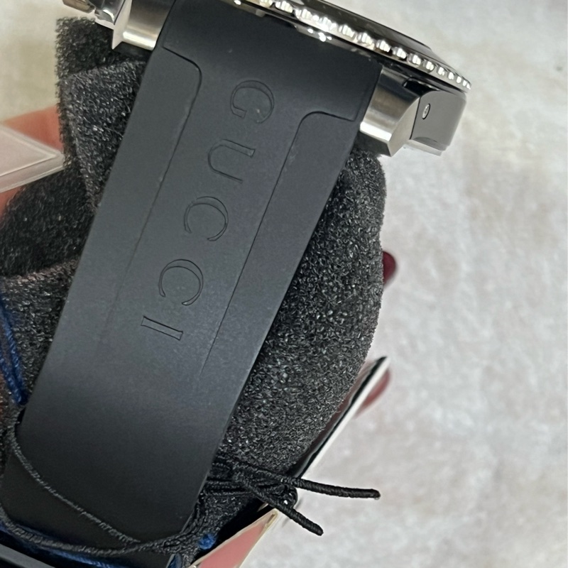 GUCCI Dive 200米潛水紳士橡膠款(YA136204A)x45mm-4