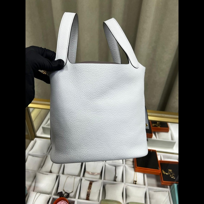 Hermes picotin 22
菜籃子 聖杯藍 金扣-2