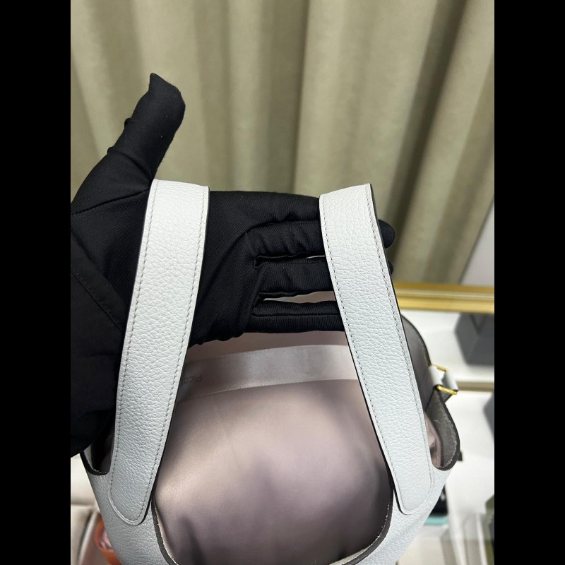 Hermes picotin 22
菜籃子 聖杯藍 金扣-5