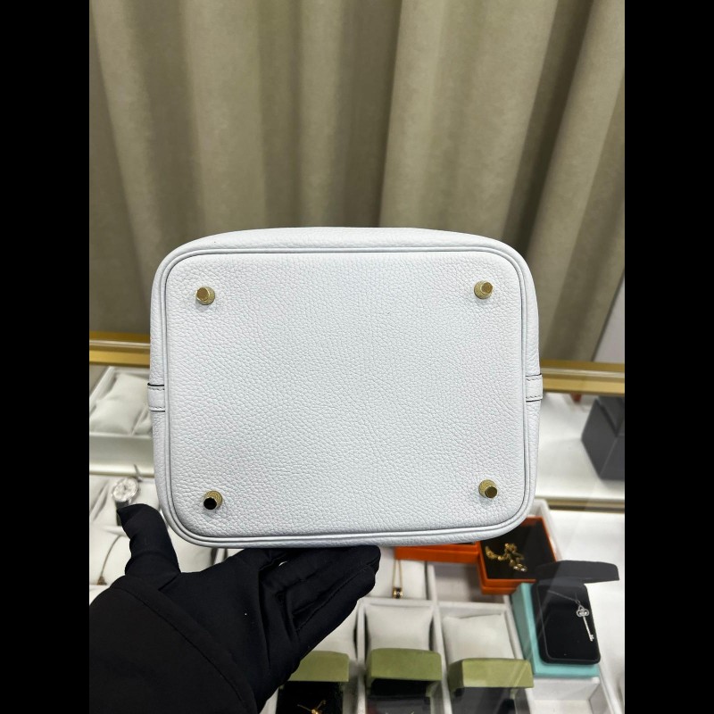 Hermes picotin 22
菜籃子 聖杯藍 金扣-6