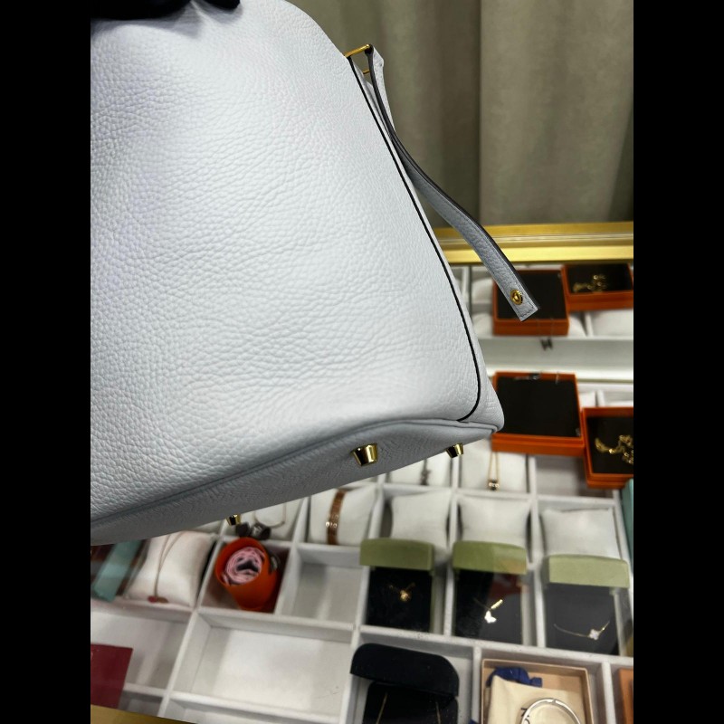 Hermes picotin 22
菜籃子 聖杯藍 金扣-8