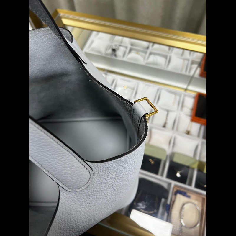 Hermes picotin 22
菜籃子 聖杯藍 金扣-13