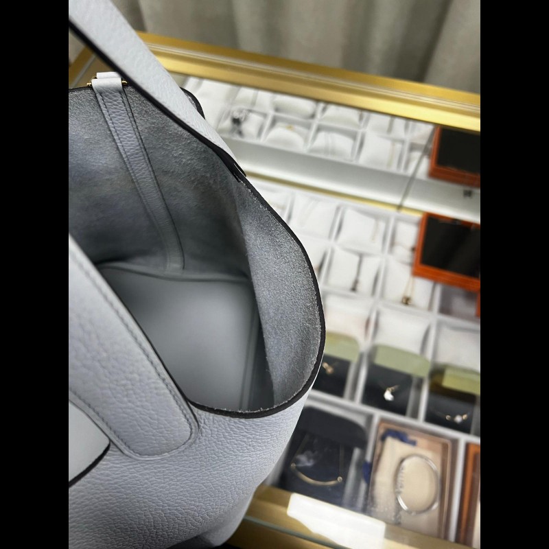Hermes picotin 22
菜籃子 聖杯藍 金扣-14