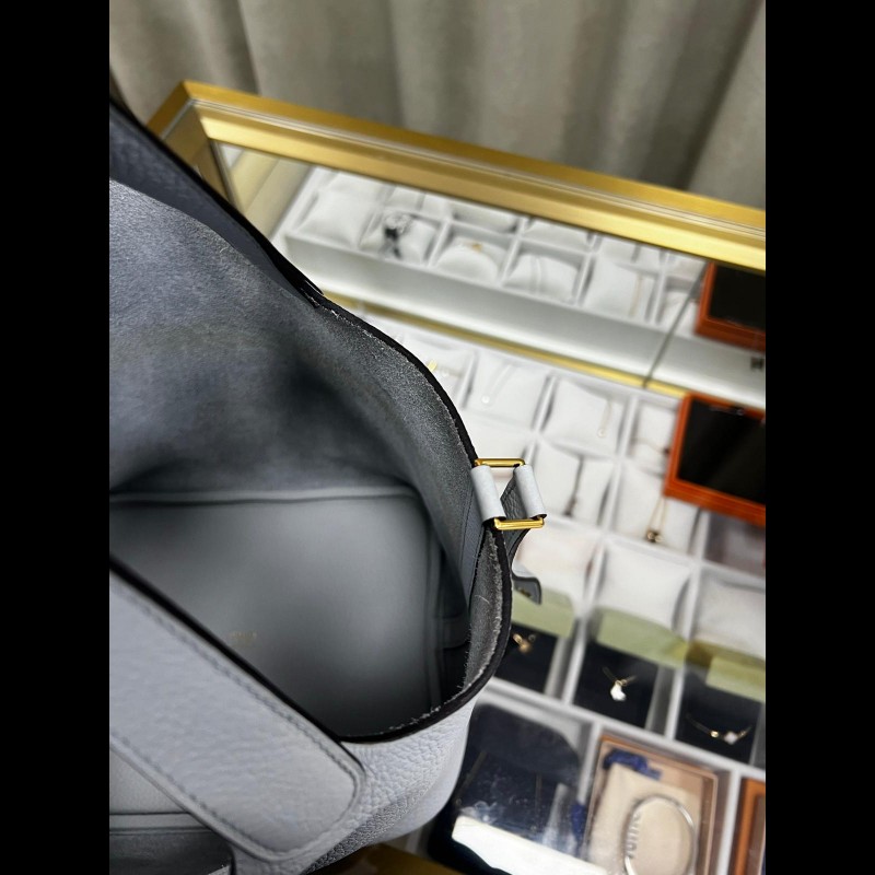 Hermes picotin 22
菜籃子 聖杯藍 金扣-15