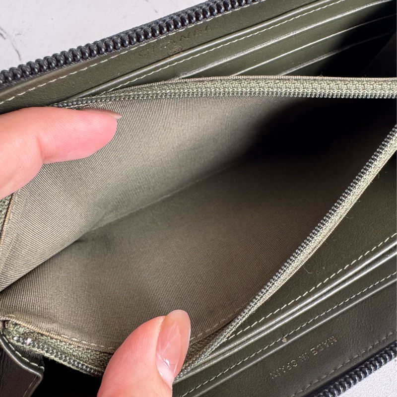 chanel黑菱格金boyㄇ拉長夾-29