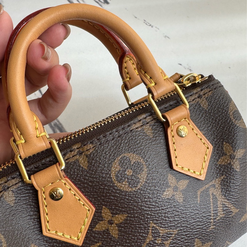 LV M81085花紋nano speedy 新款背帶可拆❤️-11