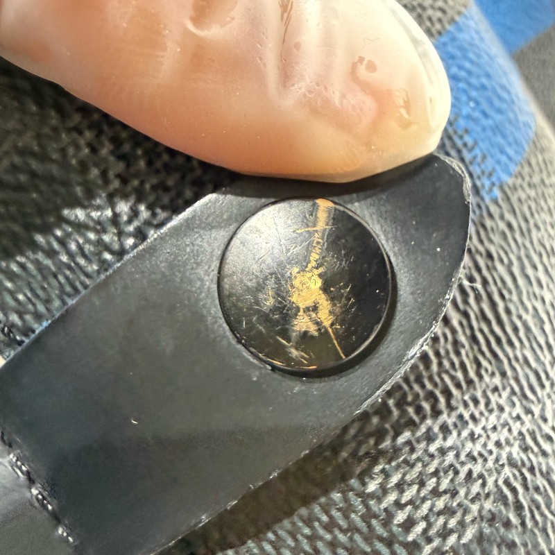 LV/路易威登 Christopher 黑棋盤格抽繩 登山雙肩包-9