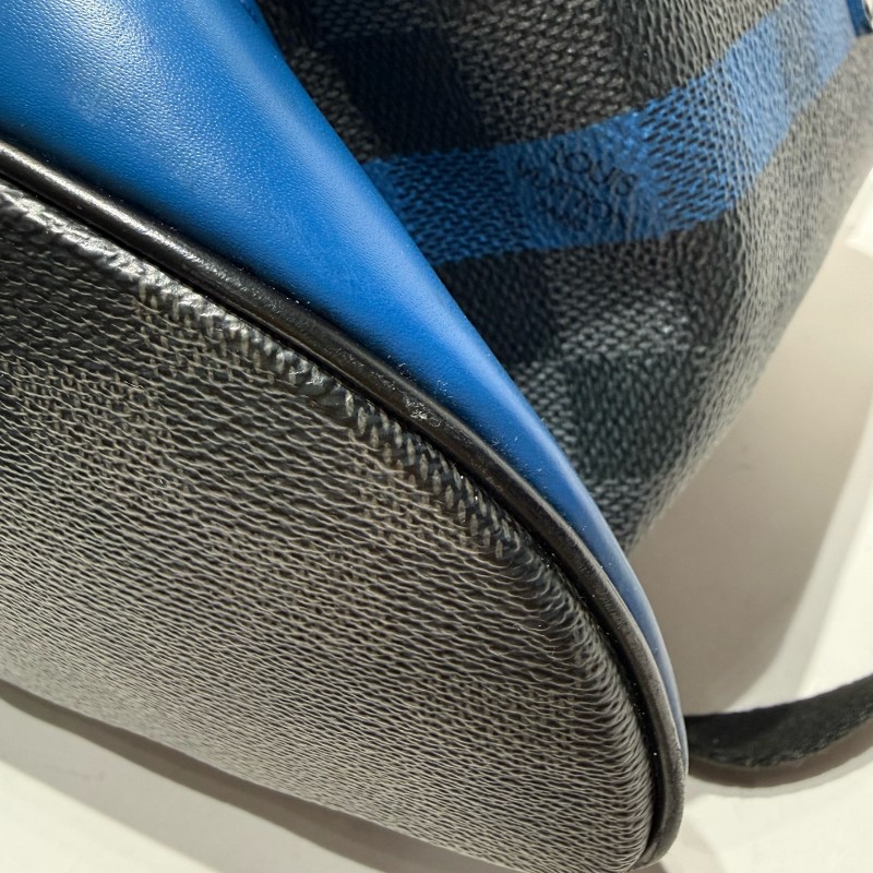 LV/路易威登 Christopher 黑棋盤格抽繩 登山雙肩包-31