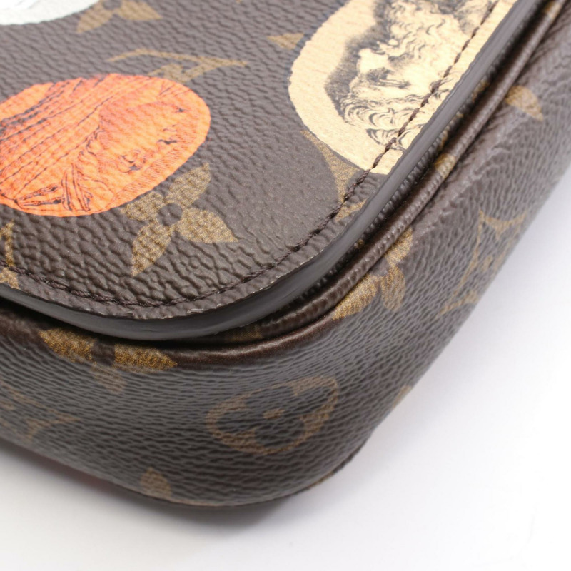 路易威登 Metis MM Monogram Cameo Pochette 手提包，PVC塗層帆布和皮革材質，棕色、黑色或多色可選，M59257-4