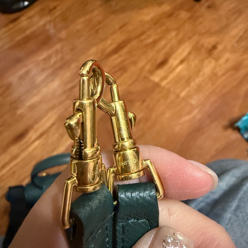 Celine pico belt 綠色-4