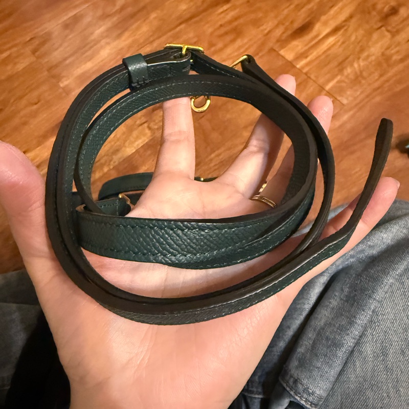 Celine pico belt 綠色-5