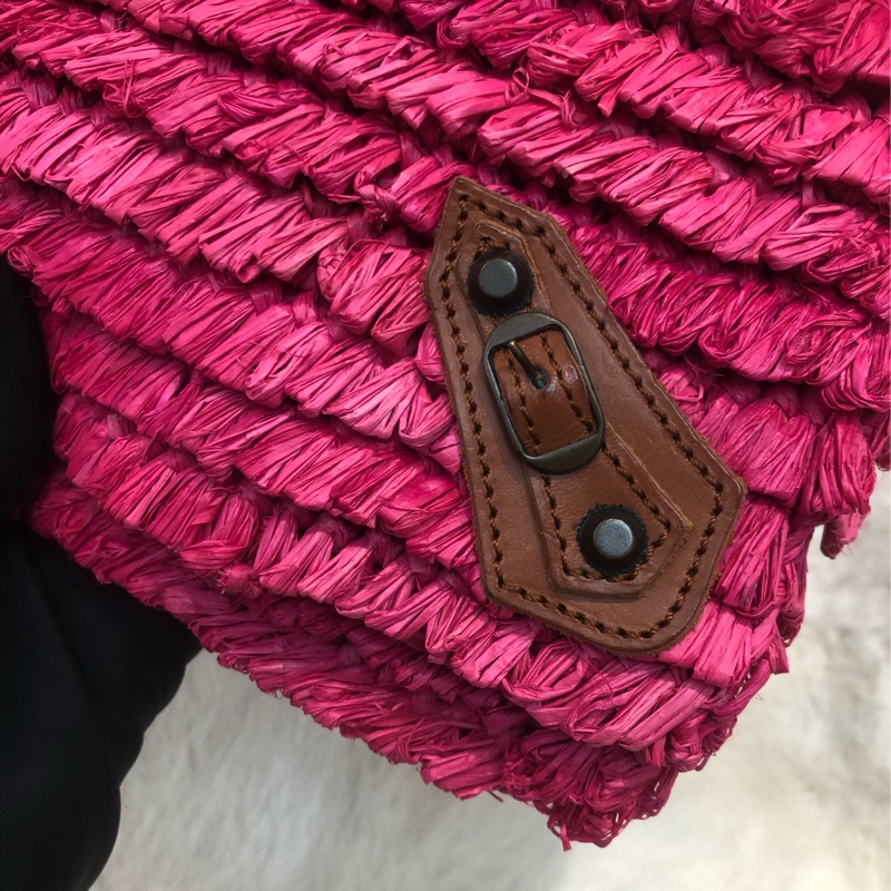 Balenciaga 草識 手拿包  粉紅色 XA501-15
