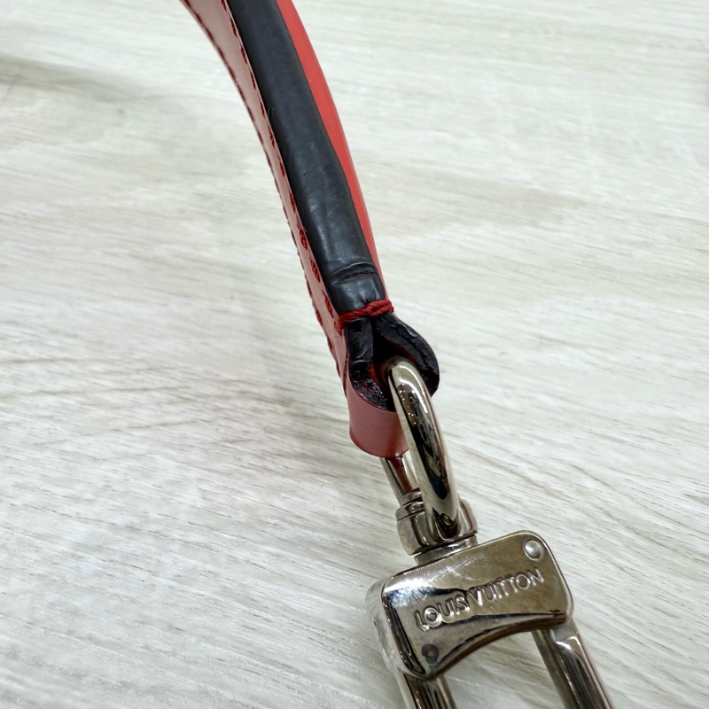 LV深藍色拼紅色內裡epi牛皮Neo Neo提把水桶包MM-20