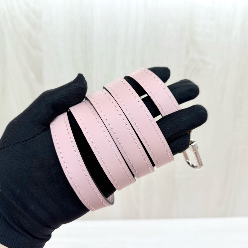 LV EPI CLUNY BB 芭蕾粉手提肩背下蓋包-11