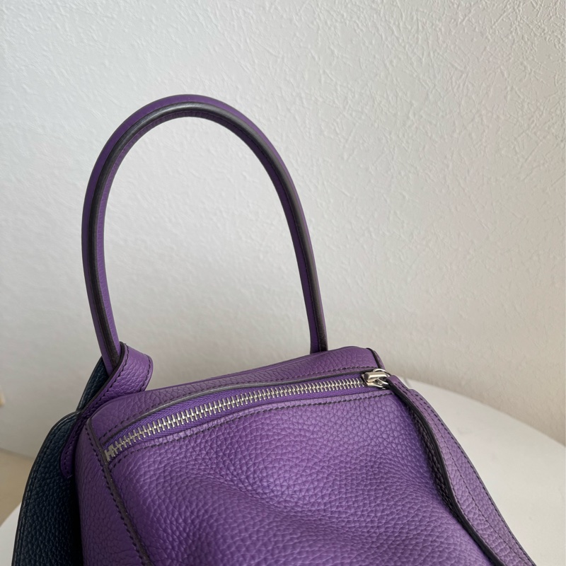 Hermes紫/黑雙色lindy36 紫進不出✨-14