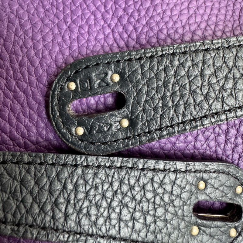 Hermes紫/黑雙色lindy36 紫進不出✨-20