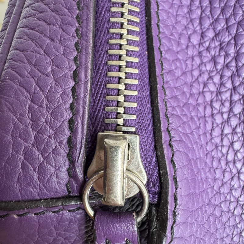 Hermes紫/黑雙色lindy36 紫進不出✨-24