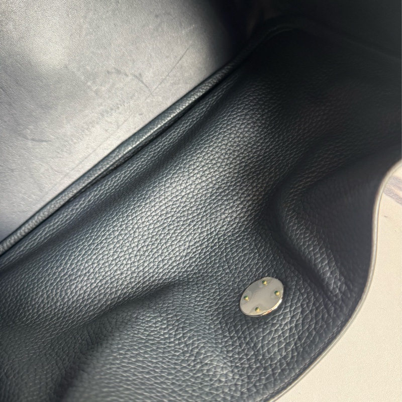 Hermes紫/黑雙色lindy36 紫進不出✨-33