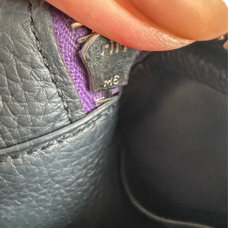 Hermes紫/黑雙色lindy36 紫進不出✨-36