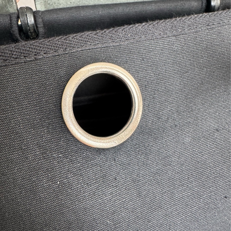 Hermes黑米帆布一代herbag 兩用❤️❤️-35