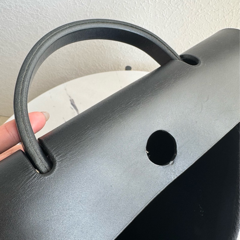Hermes黑米帆布一代herbag 兩用❤️❤️-37