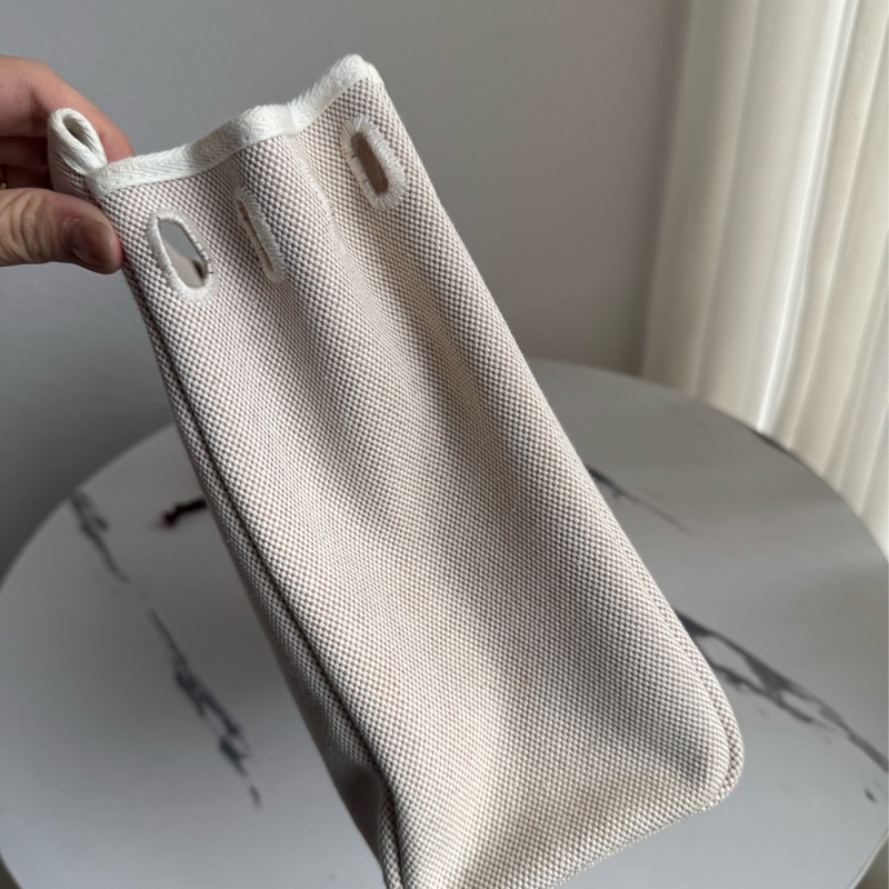 Hermes黑米帆布一代herbag 兩用❤️❤️-42