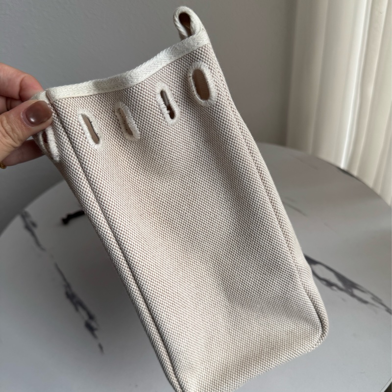 Hermes黑米帆布一代herbag 兩用❤️❤️-44