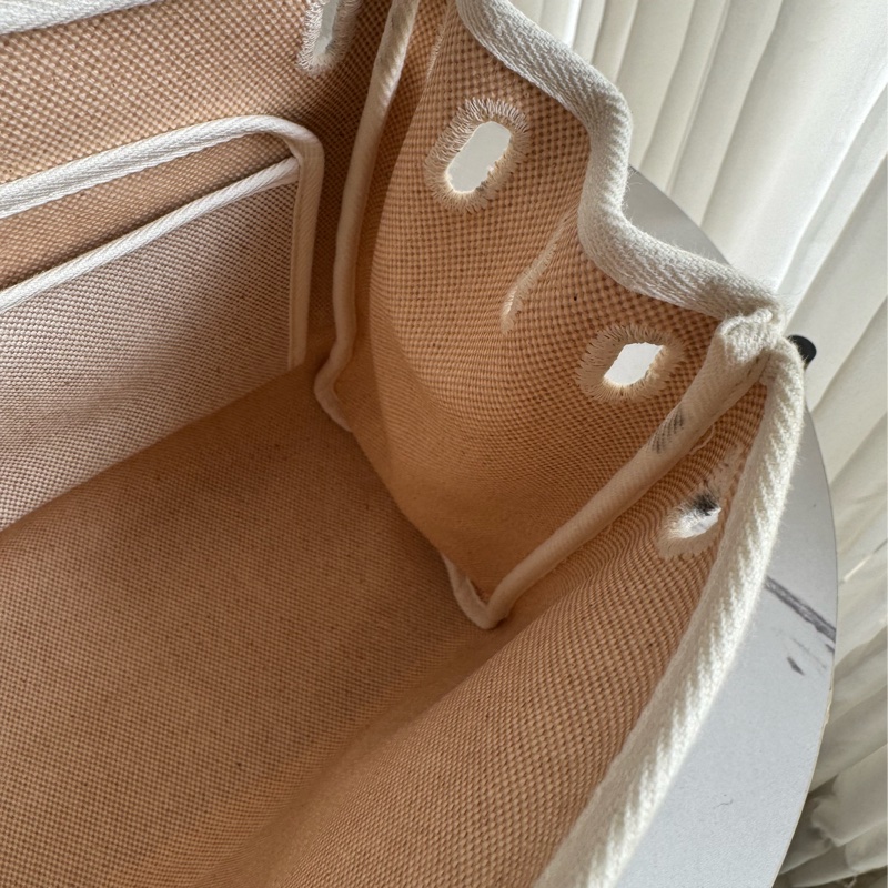 Hermes黑米帆布一代herbag 兩用❤️❤️-47