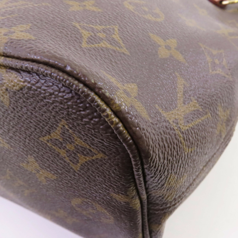 LOUIS VUITTON Monogram Neverfull PM金扣肩背袋-8