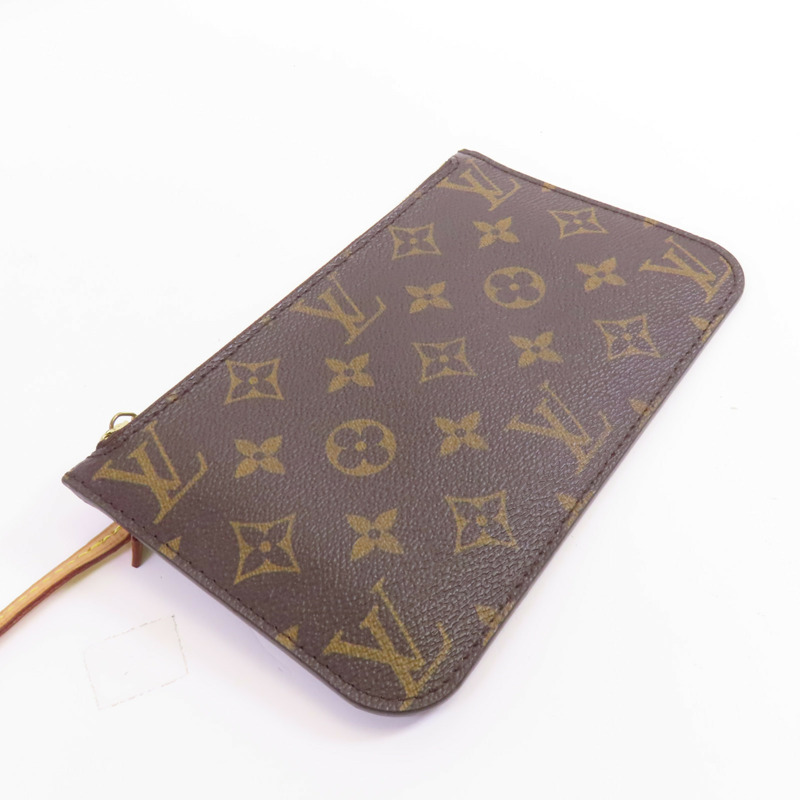 LOUIS VUITTON Monogram Neverfull PM金扣肩背袋-9