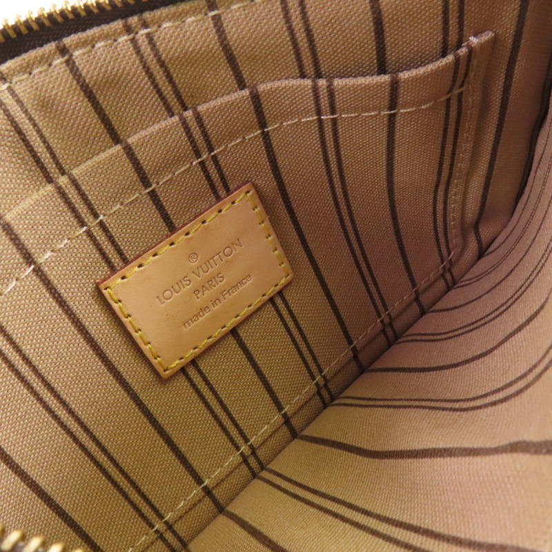 LOUIS VUITTON Monogram Neverfull PM金扣肩背袋-11