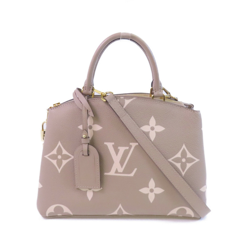 LOUIS VUITTON Monogram Empreinte Petit Palais PM金扣手挽肩背兩用袋-0