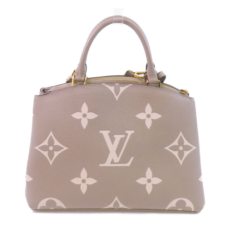 LOUIS VUITTON Monogram Empreinte Petit Palais PM金扣手挽肩背兩用袋-1