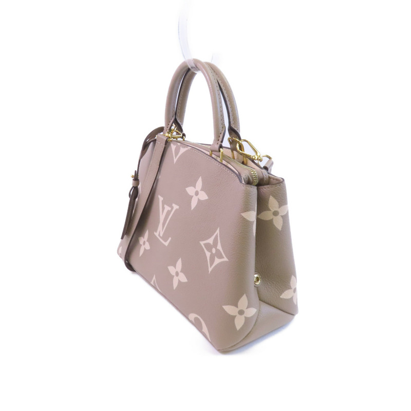 LOUIS VUITTON Monogram Empreinte Petit Palais PM金扣手挽肩背兩用袋-2
