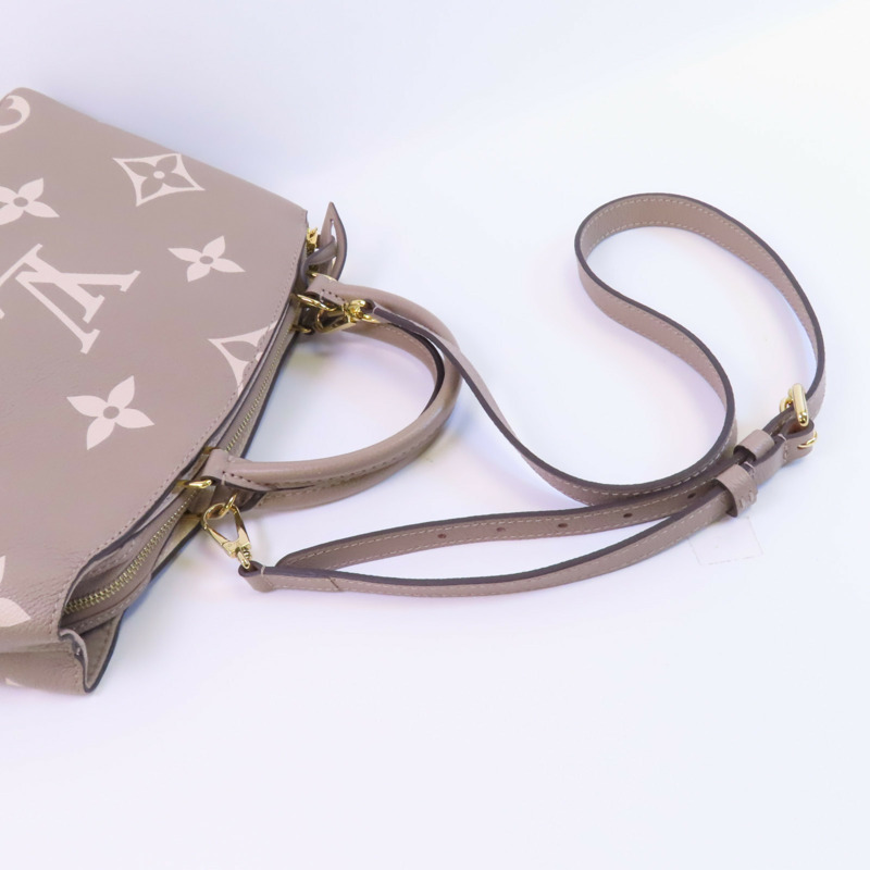 LOUIS VUITTON Monogram Empreinte Petit Palais PM金扣手挽肩背兩用袋-4