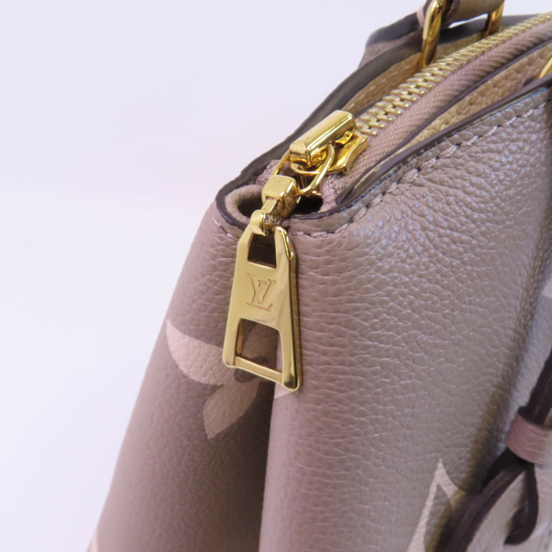 LOUIS VUITTON Monogram Empreinte Petit Palais PM金扣手挽肩背兩用袋-10